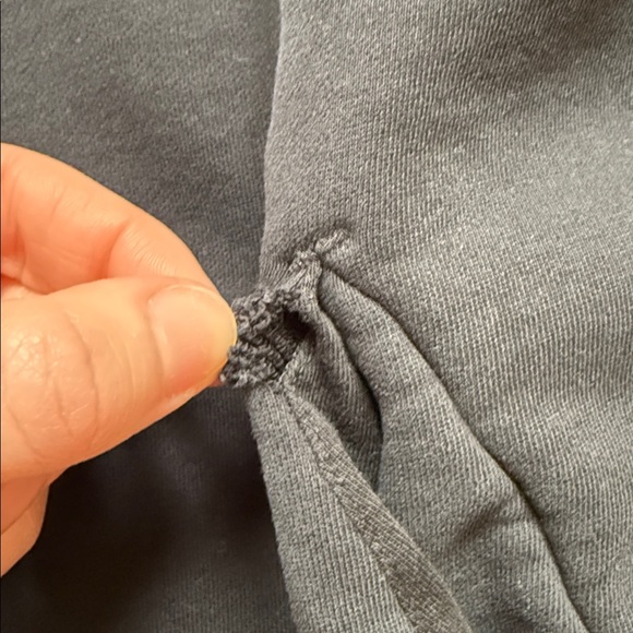 Pangaia lightweight cotton hoodie in black, size medium - Picture 6 of 13